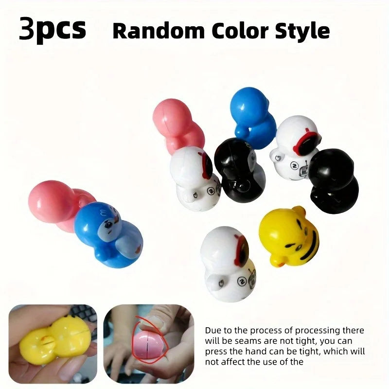 3-100 pcs of Cat Rolling Toys Diverse Styles Interactive Play and Exercise Equipment Durable Plastic Material